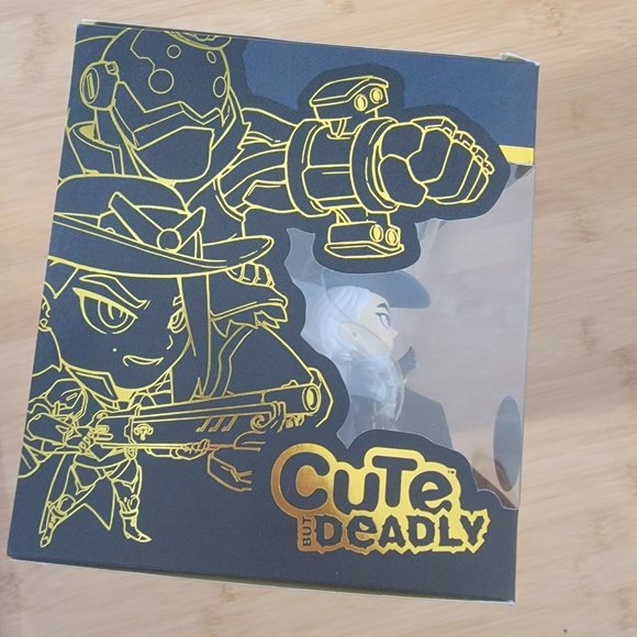 Cute But Deadly OVERWATCH ASHE & B.O.B. 2019 BLIZZARD EXCLUSIVE ASH BOB Figures - Picture 4 of 5